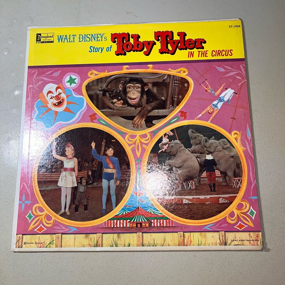💙 Disney’s Story of Toby Tyler Vinyl Album